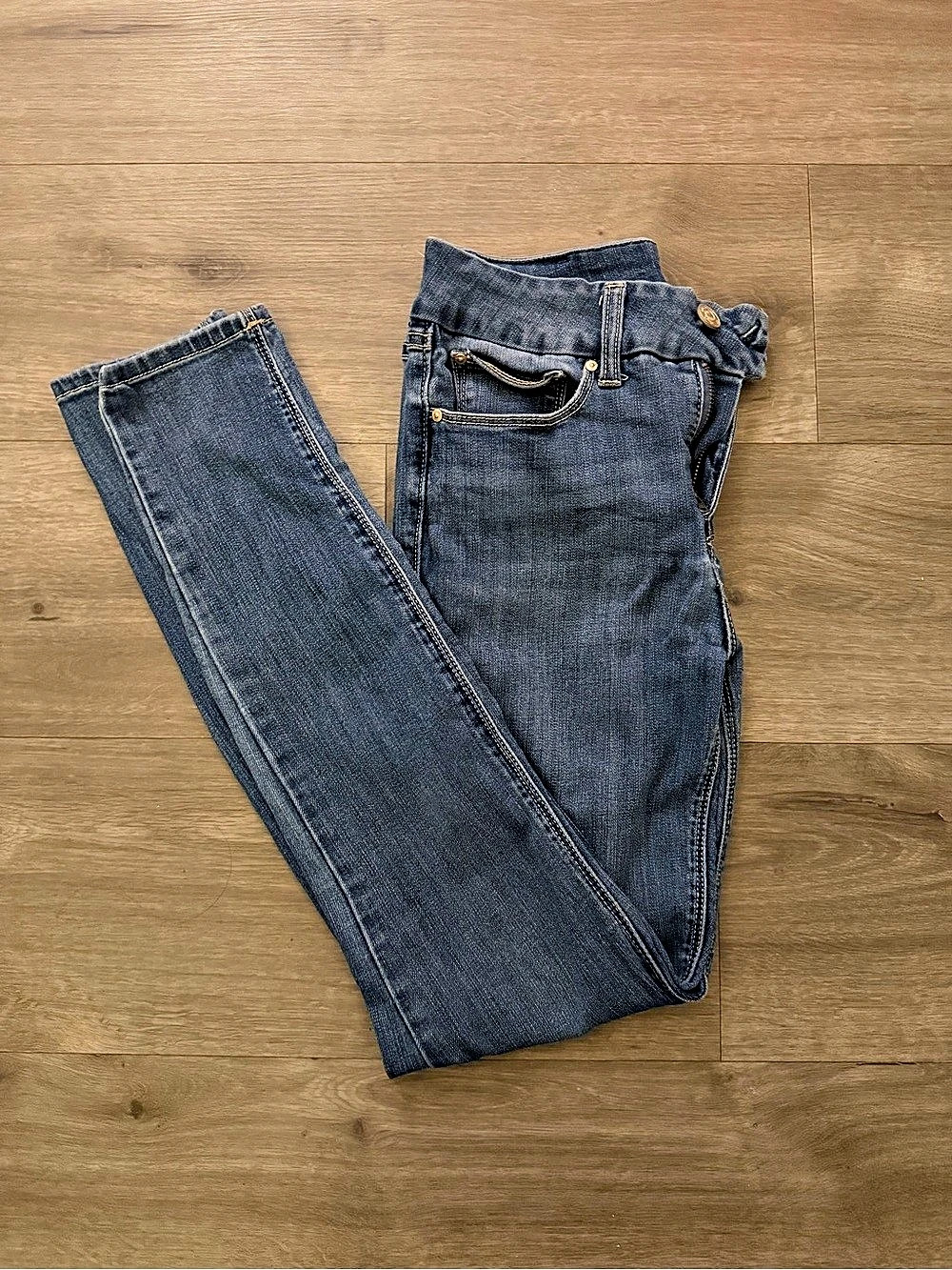 Seven7 Skinny Jeans in Blue